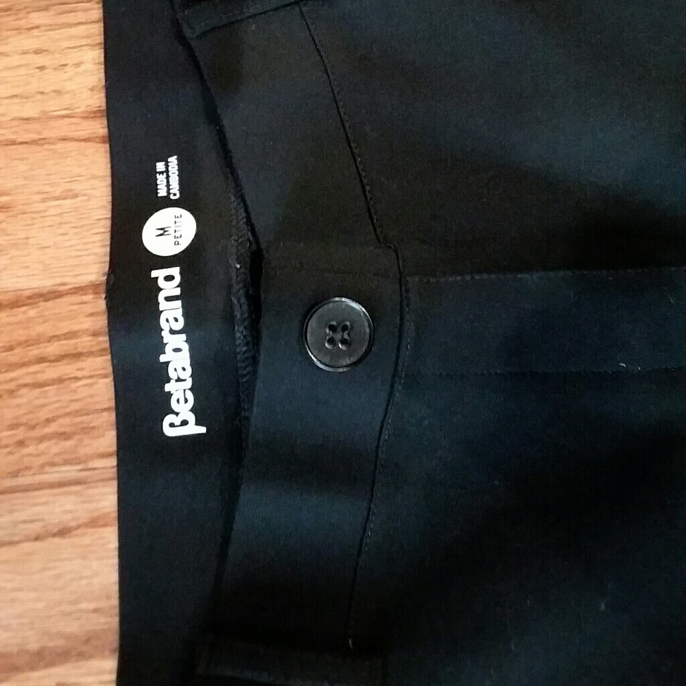 BetaBrand Women's Black Pants